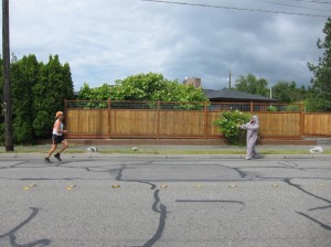 A water break at last year's Ragnar.