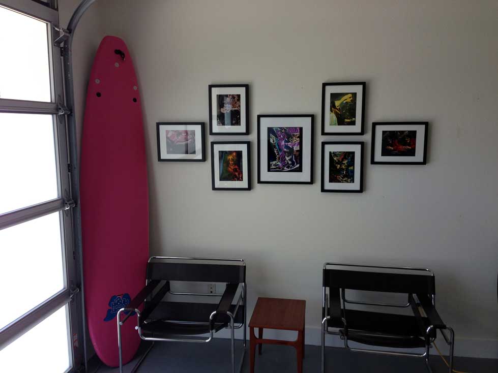 collection of photographs by Ira Cohen in the GlucoLift office
